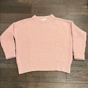 La Ligne Pink 100% cashmere Women's Sweater Medium